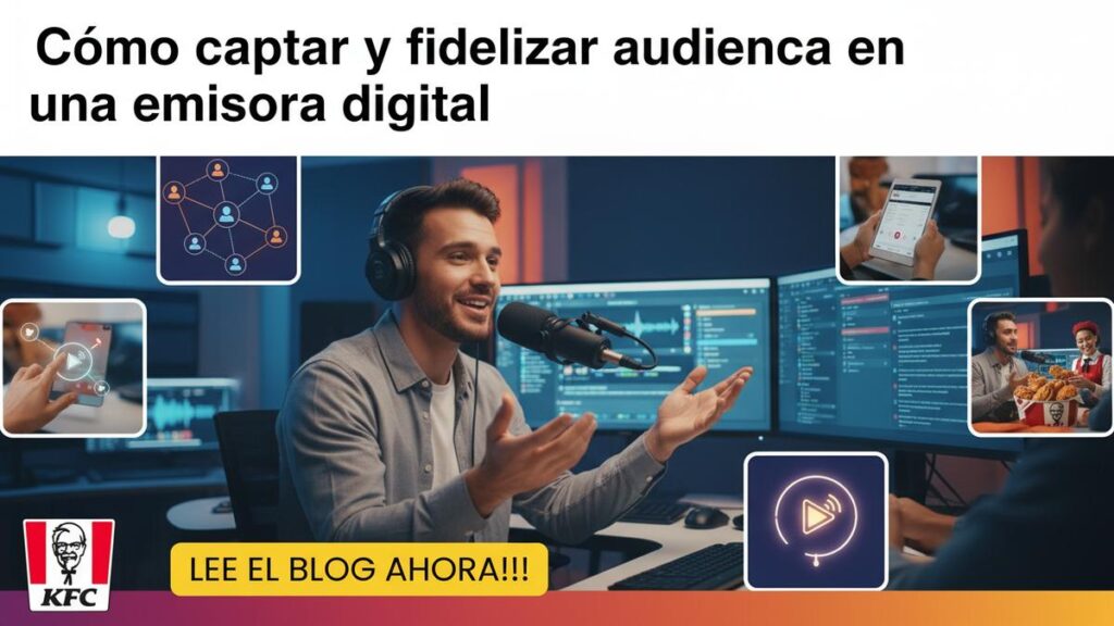 Cómo captar y fidelizar audiencia en una emisora digital