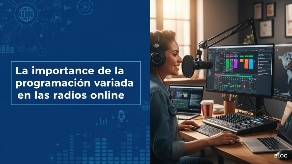 La importancia de la programación variada en las radios online