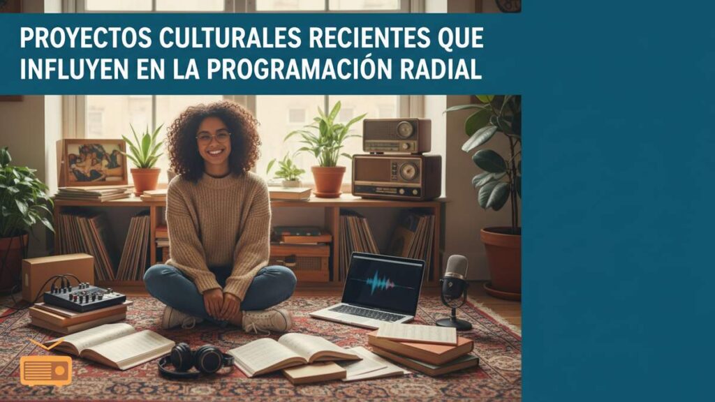 Proyectos culturales recientes que influyen en la programación radial